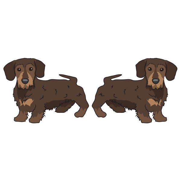 Doxiepoo Dog Decal, Dog Lover Decor Vinyl Sticker